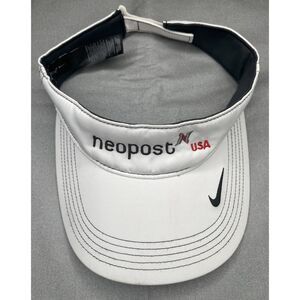 Nike Golf Neopost USA Adjustable White Visor Cap – Classic Sportswear Hat